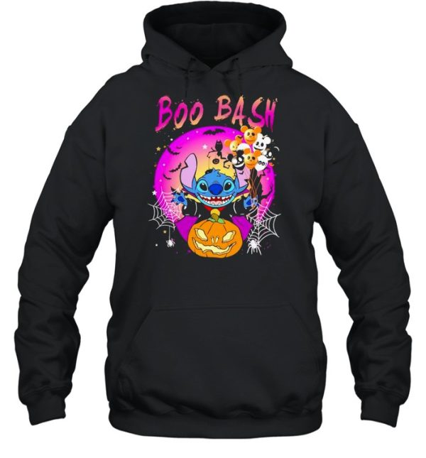 Stitch Pumpkin boo bash Halloween shirt