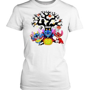 Stitch happy Halloween shirt 1 Stitch happy Halloween shirt 2