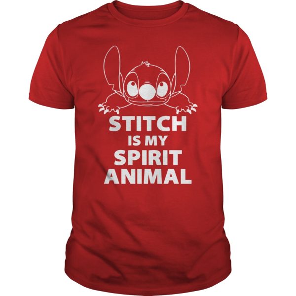 Stitch is my spirit animal shirt, hoodie, long sleeve, ladies tee