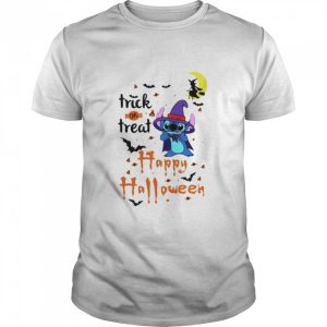 Stitch trick or treat happy Halloween shirt 1