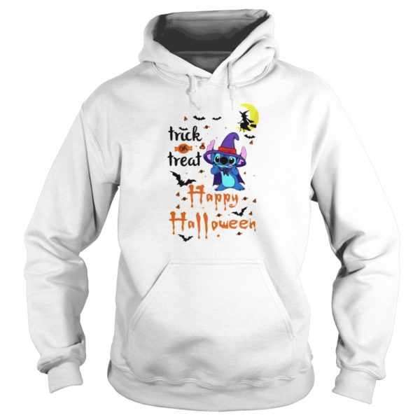 Stitch trick or treat happy Halloween shirt