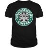 Strange bucks coffee shirt