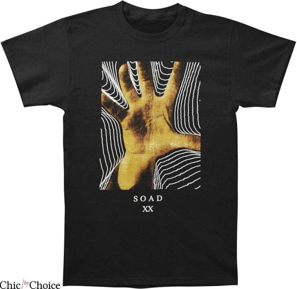 System Of A Down T-Shirt Hand Anniversary Soad XX