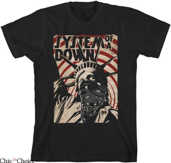 System Of A Down T-Shirt Liberty Bandit