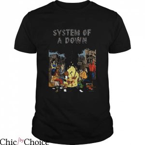 System Of A Down T-Shirt Purple Singer