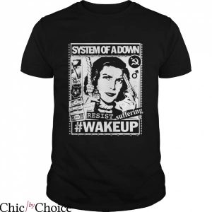 System Of A Down T-Shirt Resist Suffering