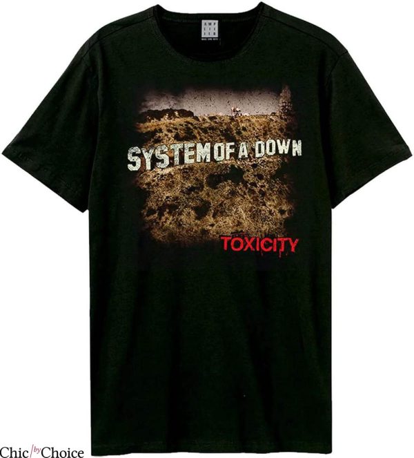 System Of A Down T-Shirt Toxicity Systems Of A Down