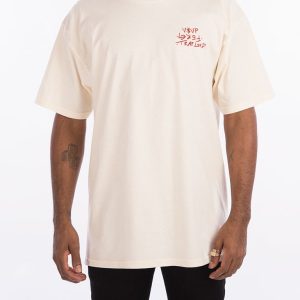 THE TRAP LORD FREG CREW TEE IN CREME 1