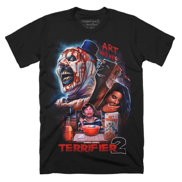 Terrifier 2 Art Was Here T-Shirt