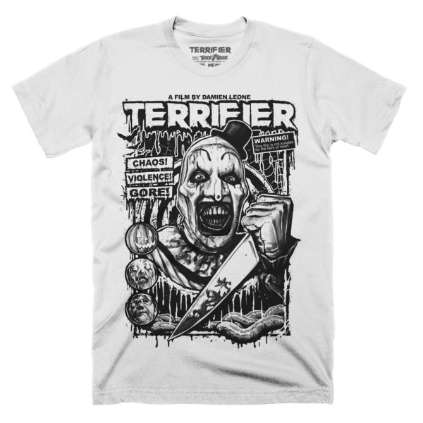 Terrifier Cover Clown T-Shirt