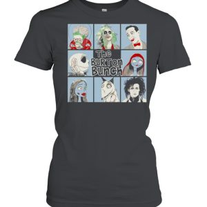The Burton Bunch Halloween characters shirt