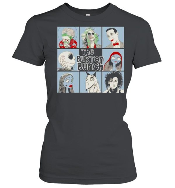 The Burton Bunch Halloween characters shirt