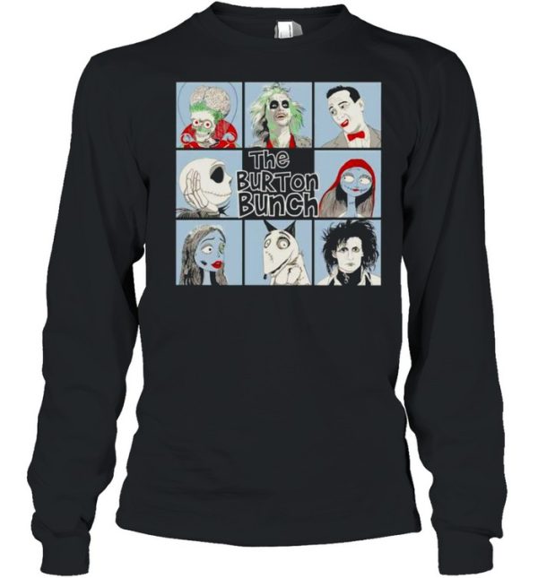 The Burton Bunch Halloween characters shirt