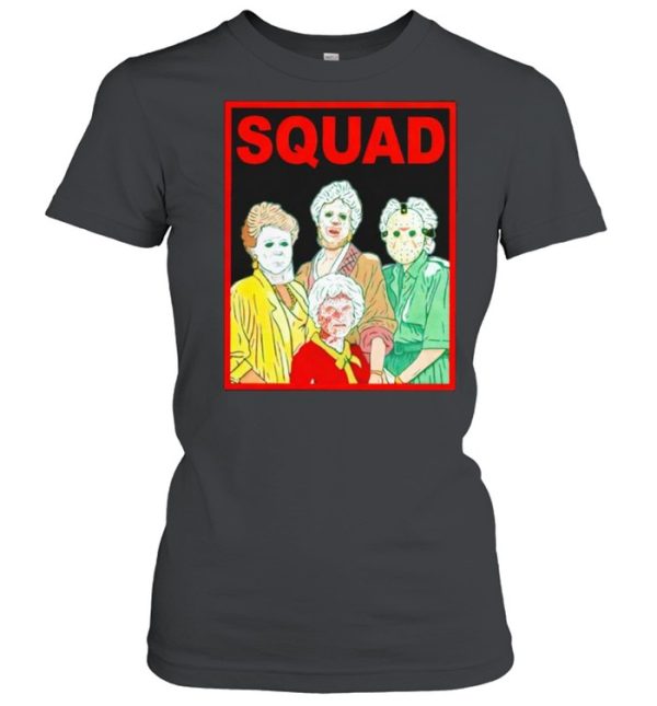 The Golden Girls squad horror Halloween shirt