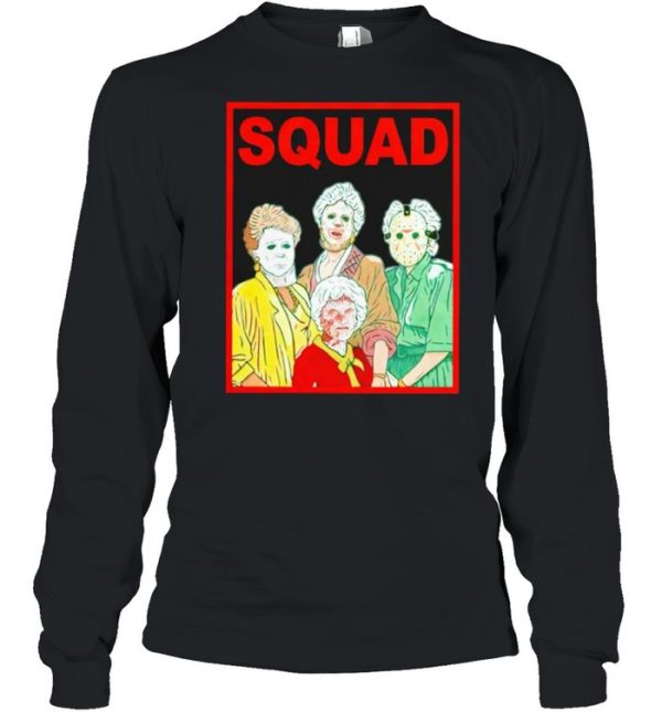 The Golden Girls squad horror Halloween shirt