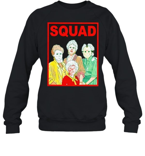 The Golden Girls squad horror Halloween shirt