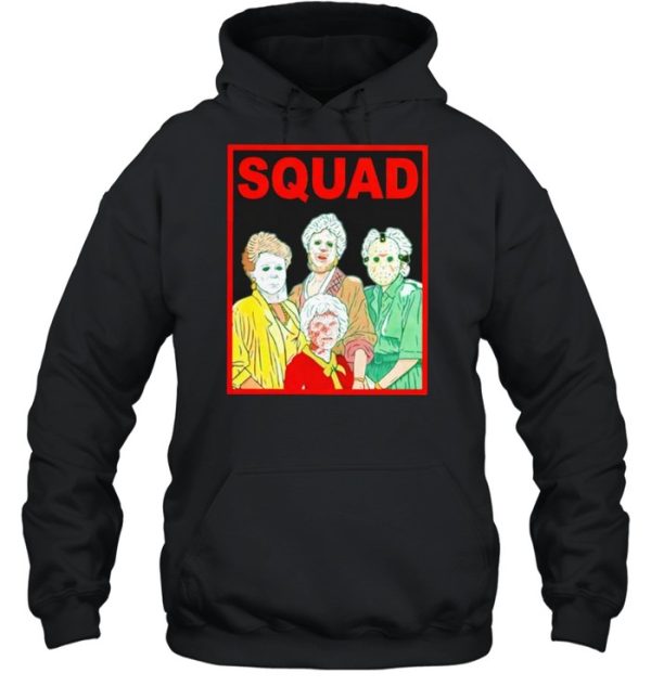 The Golden Girls squad horror Halloween shirt