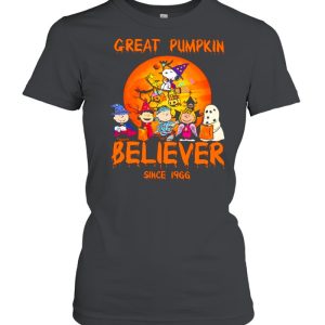 The Peanuts Snoopy And Friends Great Pumpkin Believer Halloween Shirt