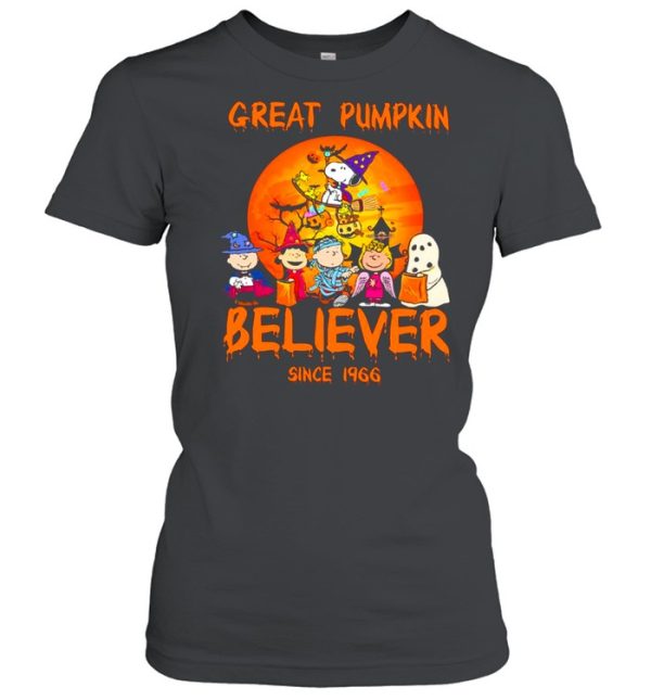 The Peanuts Snoopy And Friends Great Pumpkin Believer Halloween Shirt