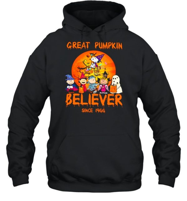 The Peanuts Snoopy And Friends Great Pumpkin Believer Halloween Shirt