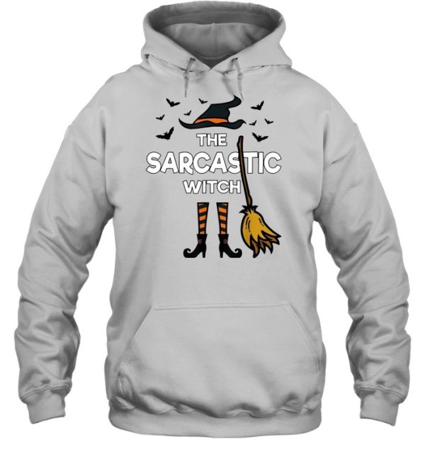 The Sarcastic Witch, Matching Family Halloween Party Costume shirt