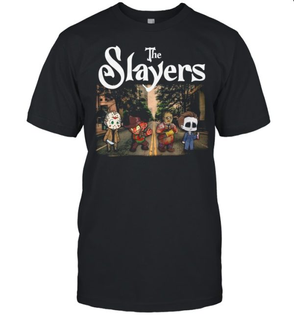 The Slayers Horror Chibi Abbey Road Happy Halloween Shirt