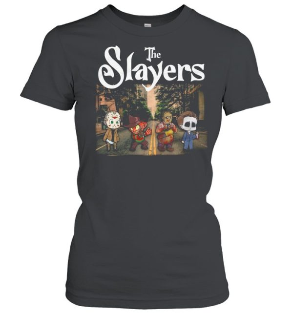 The Slayers Horror Chibi Abbey Road Happy Halloween Shirt