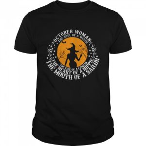 The Soul of A Witch Halloween Shirt The Soul of A Witch Halloween Shirt