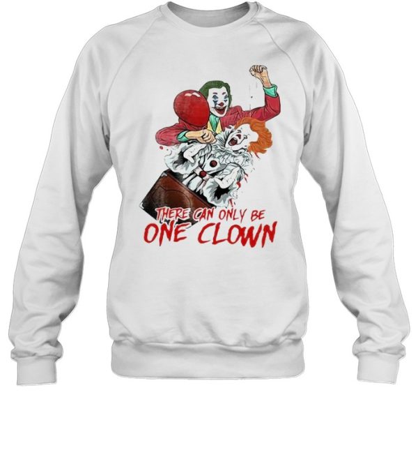 There can be only one clown shirt