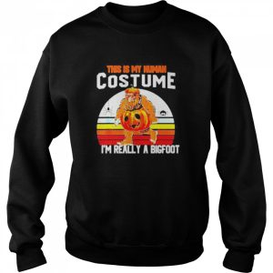 This Is My Human Costume Bigfoot Halloween 2022 Vintage Shirt 3 This Is My Human Costume Bigfoot Halloween 2022 Vintage Shirt 4