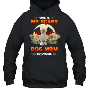 This Is My Scary Dog Mom Costume White Standard Poodle Halloween T-shirt 4 This Is My Scary Dog Mom Costume White Standard Poodle Halloween T shirt 5