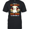 This Is My Scary Dog Mom Costume White Toy Poodle Halloween T-shirt