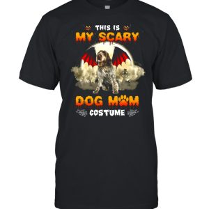This Is My Scary Dog Mom Costume Wirehaired Pointing Griffon Halloween T-shirt This Is My Scary Dog Mom Costume Wirehaired Pointing Griffon Halloween T-shirt