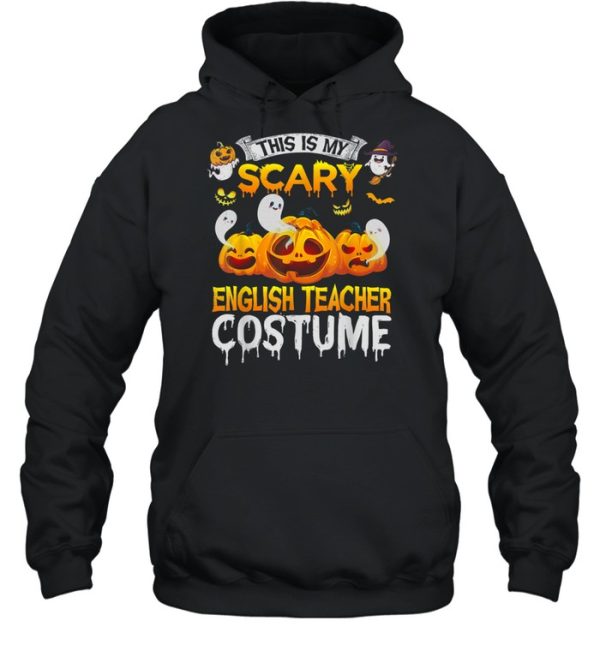 This Is My Scary English Teacher Costume Halloween shirt