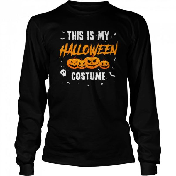 This is My Halloween Costume Halloween Party Pumpkin Shirt