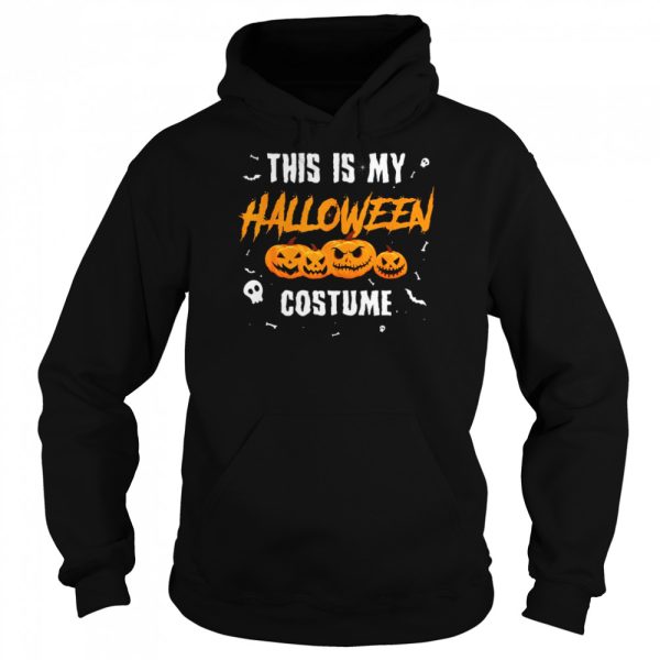 This is My Halloween Costume Halloween Party Pumpkin Shirt