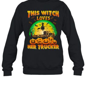This witch loves her trucker Halloween shirt 3 This witch loves her trucker Halloween shirt 4