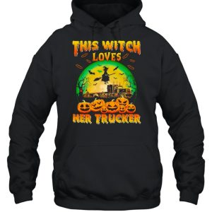 This witch loves her trucker Halloween shirt 4 This witch loves her trucker Halloween shirt 5
