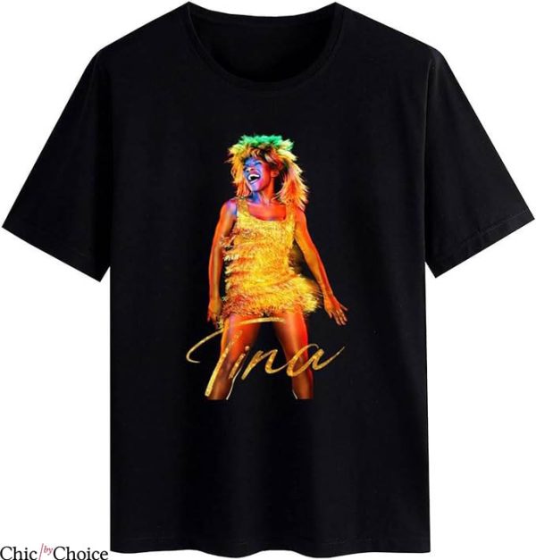 Tina Turner T-Shirt American Singer Turner T-Shirt Music