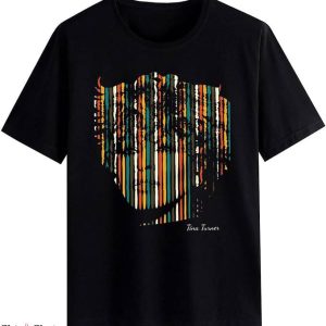Tina Turner T-Shirt Spray Colorful Potrait T-Shirt Music