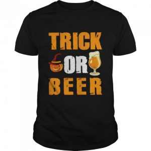Trick Or Beer Pumpkin Halloween shirt Trick Or Beer Pumpkin Halloween shirt
