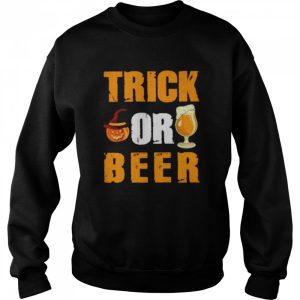 Trick Or Beer Pumpkin Halloween shirt 3 Trick Or Beer Pumpkin Halloween shirt 4