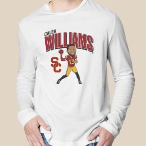 Usc Football Caleb Williams Caricature T-Shirt 2 Usc Football Caleb Williams Caricature T Shirt 3