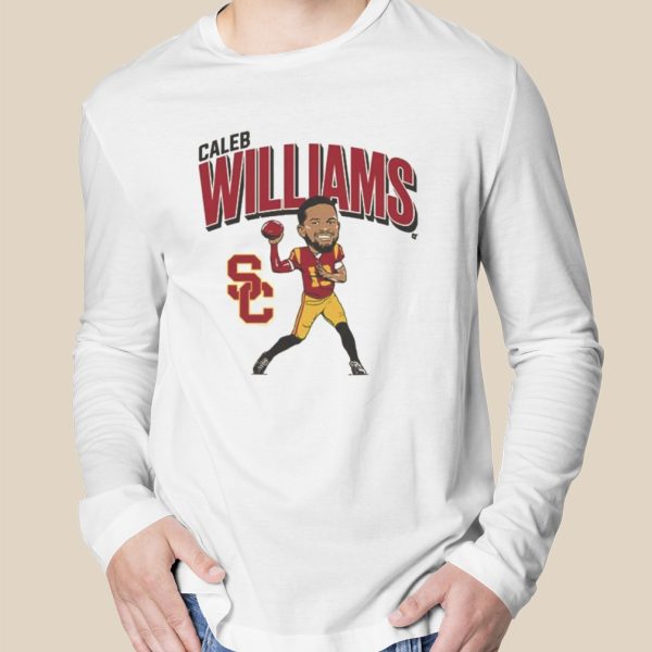 Usc Football Caleb Williams Caricature T-Shirt