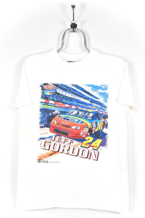 VINTAGE 1998 NASCAR WHITE T-SHIRT