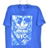 VINTAGE ADIDAS BLUE T-SHIRT