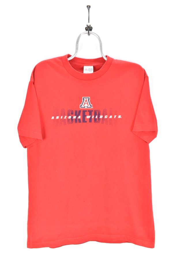 VINTAGE ARIZONA WILDCATS COLLEGE BASKETBALL RED T-SHIRT