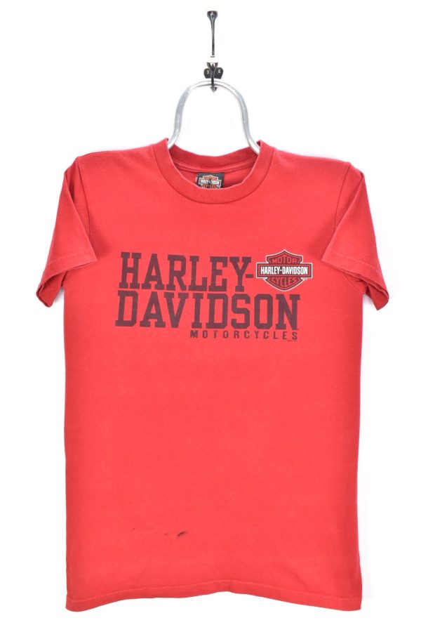 VINTAGE HARLEY DAVIDSON RED T-SHIRT