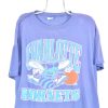 VINTAGE NBA CHARLOTTE HORNETS PURPLE T-SHIRT