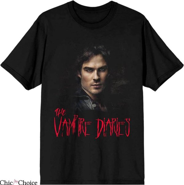 Vampire Diaries T-Shirt Damon Pose Juniors